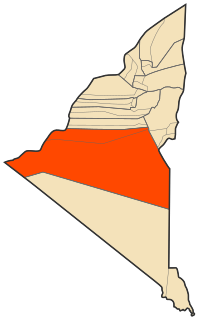 Reggane District District in Adrar Province, Algeria