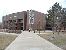 Library and Administration building of Illinois Central College E. peoria campus icc.JPG
