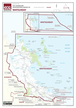 <span class="mw-page-title-main">Electoral district of Whitsunday</span> State electoral district of Queensland, Australia