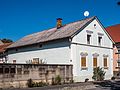 * Nomination House in Ebing --Ermell 11:47, 19 September 2016 (UTC) * Promotion Quality just good enough for a Q1photo. House is white and not overexposed. However lantern crop is not well done and I would remove leaves in right top corner --Michielverbeek 05:00, 20 September 2016 (UTC)