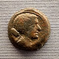 Egypt - queen Kleopatra VII - 51-30 BC - bronze coin - head of Kleopatra VII - München SMS