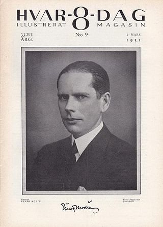 <span class="mw-page-title-main">Einar Modig</span> Swedish diplomat (1883–1960)