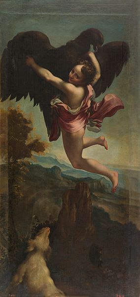 ファイル:El rapto de Ganimedes, de Eugenio Cajés (Museo del Prado).jpg