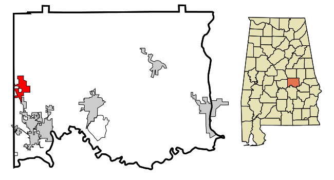 File:Elmore County Alabama Incorporated and Unincorporated areas Deatsville Highlighted.svg