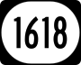 Kentucky Route 1618 marker