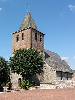 Escarmain (Nord, Fr) église.JPG