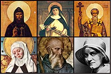 Europe Patron saints Mosaic.jpg