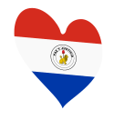 File:Eurovision Song Contest heart Paraguay white (reverse).svg