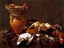 Evaristo Baschenis, Cucina, 1660 ca, collezione privata