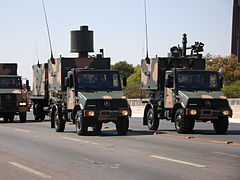 Electronic Warfare trucks