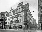 Das Fürstenhaus an der Ecke zur Grimmaischen Straße (um 1905)