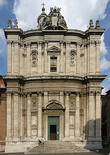 Iglesia de Lucas y Santa (Roma) - Wikipedia, la libre