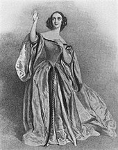Fanny Tacchinardi Persiani as Lucia in the London premiere of Lucia di Lammermoor, perhaps the best known opera on a Scottish theme. Fanny Tacchinardi Persiani (retouched).jpg
