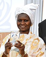 Fatimata M'Baye: First female lawyer in Mauritania (c. 1985) Fatimata M'baye of Mauritania.jpg