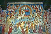 Sesto al Reghena: Abbazia Santa Maria in Sylvis, Fresken 14. - 16 Jh.