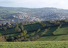 Fields near Ringmore, view towards Teignmouth