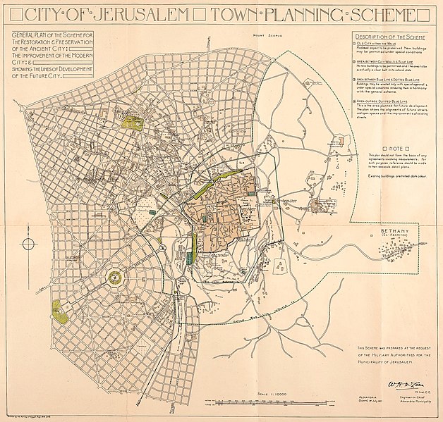 File:First Town Plan of Jerusalem, 1918, William McLean.jpg