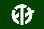 Flag of Higashiiya, Tokushima (1972-2006).svg