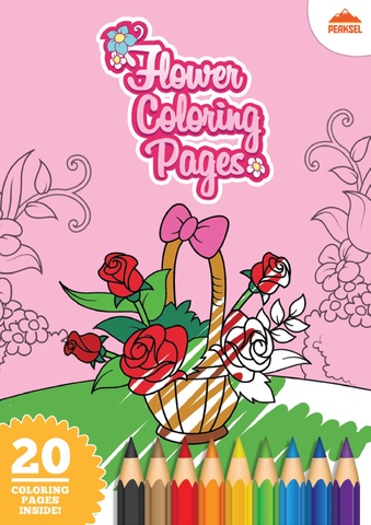 File Flower Coloring Pages Printable Coloring Book For Kids Pdf Wikimedia Commons