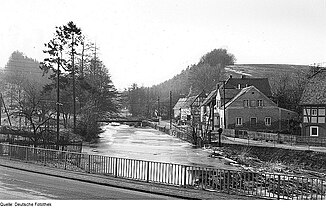 Le Pließnitz à Kunnersdorf sur l'Eigen (1976)