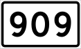 County Road 909 қалқаны