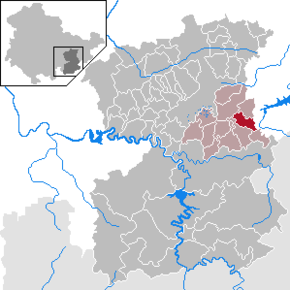 Poziția Göschitz pe harta districtului Saale-Orla-Kreis