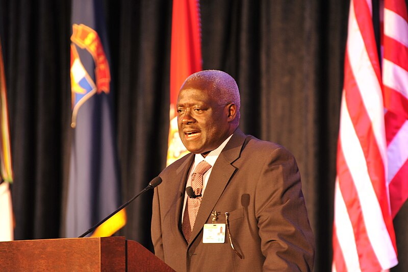 File:GEN (R) Martin L. Agwai - Panel Discussion - African Land Forces Summit - May 2010.jpg