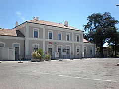 L'ancienne gare d'Aubenas.