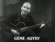 Gene Autry in Oh, Susanna!, 1936