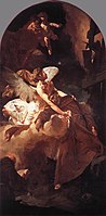 Giovanni Battista Piazzetta - The Ecstasy of St Francis - WGA17423.jpg