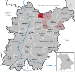 Kaart van Gleiritsch