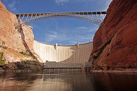 Glen Canyon Dam Bridge—700'