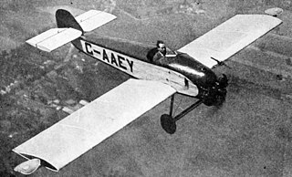 <span class="mw-page-title-main">Henderson-Glenny Gadfly</span> Type of aircraft