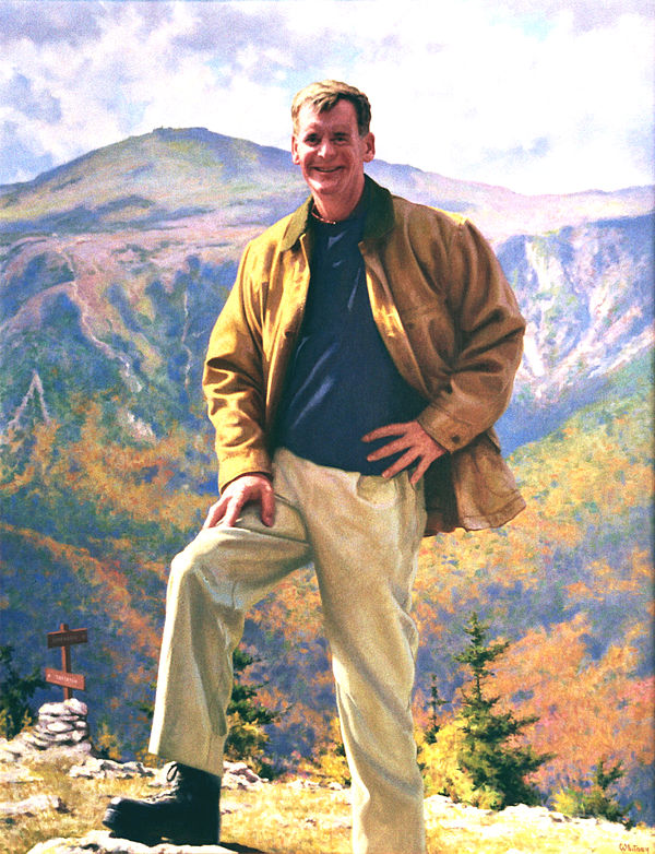 Then-Governor Judd Gregg as painted by Richard Whitney