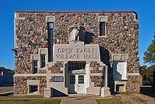 Grey Eagle Village Hall, Gray Eagle Grey Eagle Village Hall south.jpg