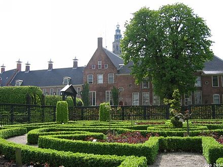 The Prinsentuin is a lovely Renaissance-style garden and an excellent place in which to sit down and relax for half an hour.