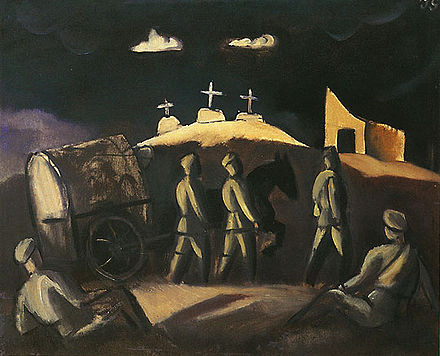 White Crosses (1916) by Jāzeps Grosvalds