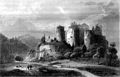 Le château en 1838.