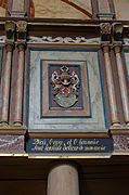 Wappen in der Dorfkirche Hanstorf