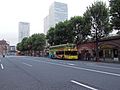 はとバス東京駅丸の内南口乗り場（2013年7月）