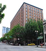 L'hôtel Heathman à Portland ( Oregon, États-Unis )