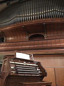 Orgel der Stadthalle Heidelberg (Quelle: Wikimedia)