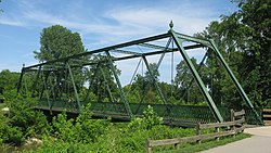 Hendricks County Jembatan 316 utara side.jpg