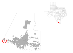 Condado de Hidalgo LosEbanos.svg