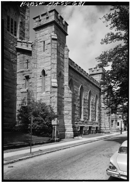 File:Historic American Buildings Survey Ned Goode, Photographer August 1961 EAST ELEVATION - Congregational Church, Union and Eighth Streets, New Bedford, Bristol County, MA HABS MASS,3-NEBED,15-3.tif