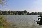 Čeština: Hříběcí rybník v Hříběcí, části Horní Cerekve English: Hříběcí pond in Hříběcí, part of Horní Cerekev, Czech Republic.