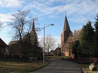 Horssen Village in Gelderland, Netherlands