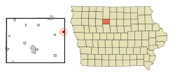 Location of Renwick, Iowa
