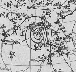 Povrchová analýza Hurricane Two 5. července 1916.jpg