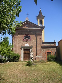 Spinetta Marengo Town in Italy